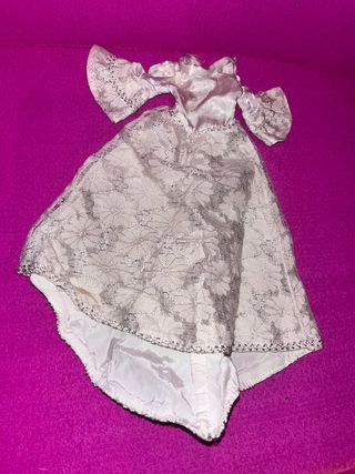Vestido Muñeca Nancy Antigua 70s Novia