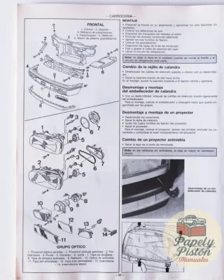 MANUAL DE TALLER VOLKSWAGEN GOLF GTI MK3