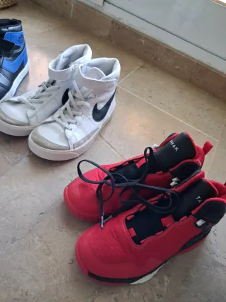 Zapatillas niño Nike y otras