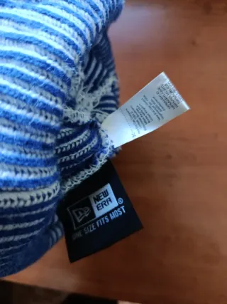 Gorro lana Chelsea New Era azul y blanco