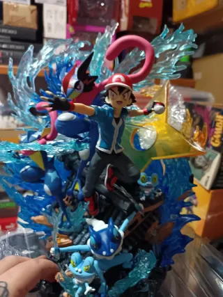 Figura Pokémon Ash y Greninja