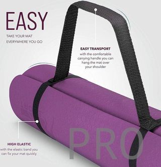 Esterilla de yoga - lila-rosa