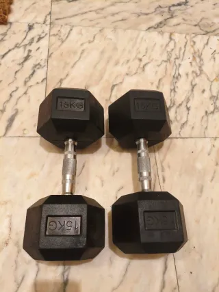 Par de Mancuernas 15 kg
