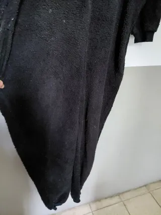 Pijama Entero Negro y Gris Talla Única