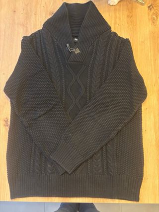 Jersey F&J Negro Trenzado