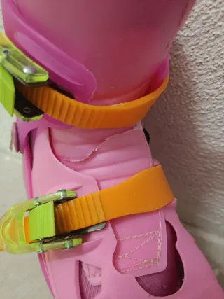 Patines en línea infantiles rosas