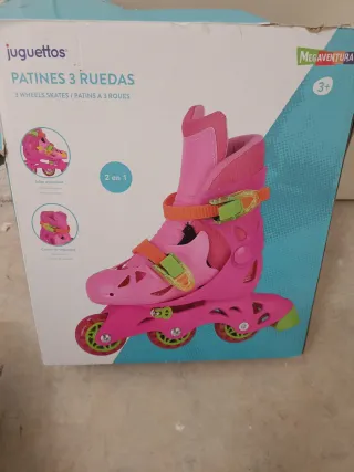 Patines en línea infantiles rosas