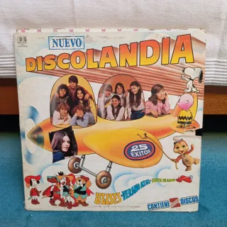 Lote Vinilos disco Infantiles Xuxa Discolandia
