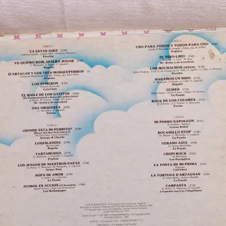 Lote Vinilos disco Infantiles Xuxa Discolandia