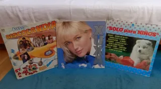 Lote Vinilos disco Infantiles Xuxa Discolandia