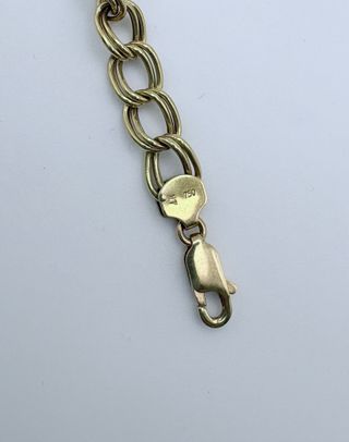 Cadena Doble Cubana Oro 18K