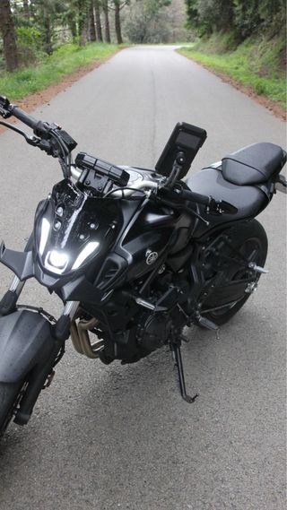 Yamaha MT-07 Negra A2