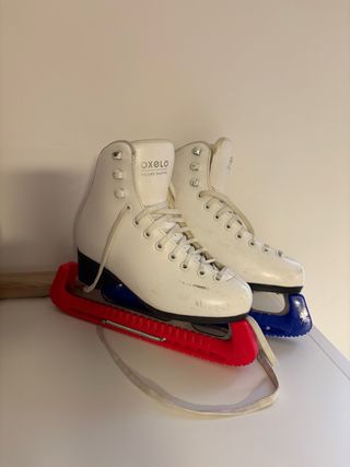 Patines de Hielo Oxelo Blancos talla 32