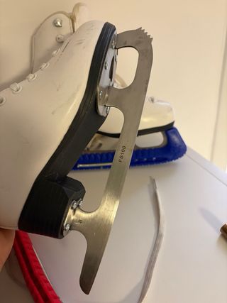 Patines de Hielo Oxelo Blancos talla 32