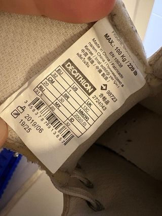 Patines de Hielo Oxelo Blancos talla 32