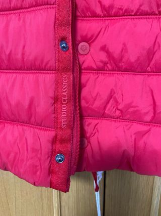 Chaleco Studio Classic Rojo talla 48