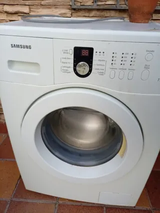 Lavadora Samsung Blanca