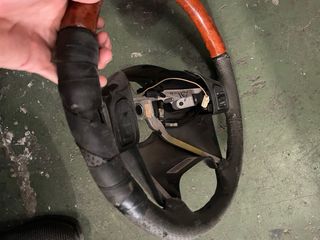 Volante Jeep WJ/WG Madera y Cuero