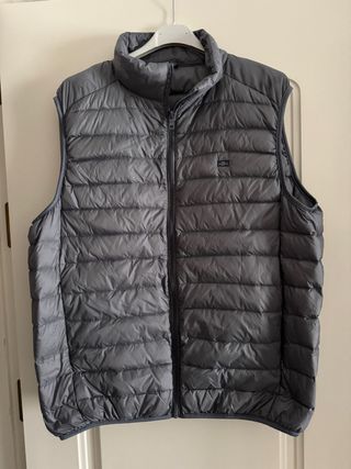 Chaquetón The Bruebaker sin mangas gris