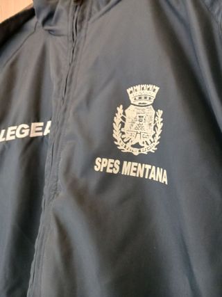 Giaccone sportivo Legea blu