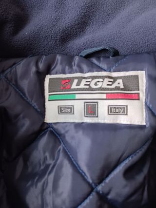 Giaccone sportivo Legea blu