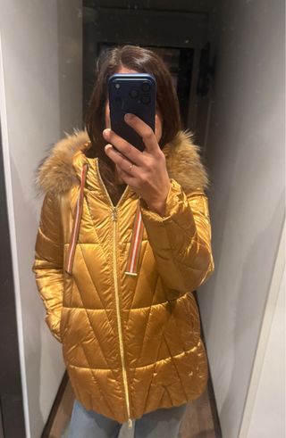 Abrigo Don Jazz Dorado