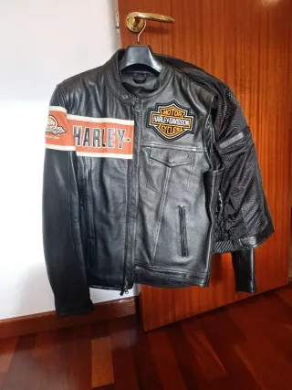 Chaqueta Harley Davidson Negra Talla M