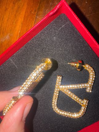 Orecchini Valentino con pietre