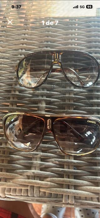 Gafas de sol Carrera pasta marrones y doradas