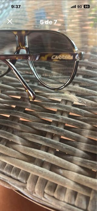 Gafas de sol Carrera pasta marrones y doradas