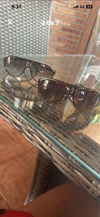 Gafas de sol Carrera pasta marrones y doradas