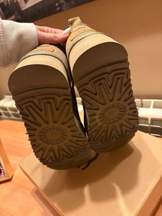 Botas UGG Beige/Marrón Plataforma