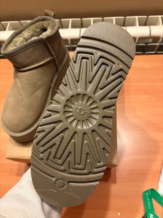 Botas UGG Beige/Marrón Plataforma