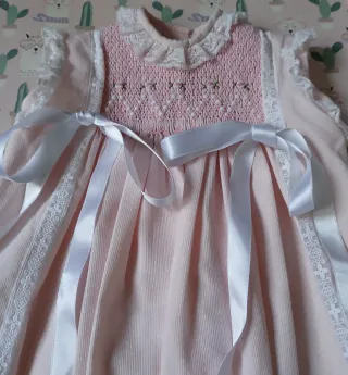 Faldón y capota bebé primer mes