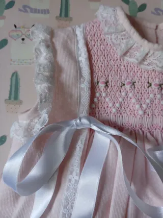 Faldón y capota bebé primer mes