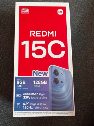 Xiaomi Redmi 15C 8GB-128GB Azul