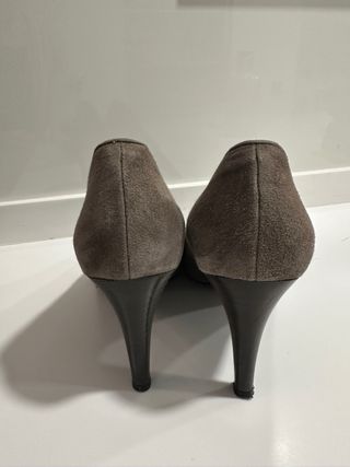 Zapatos Pedro Miralles ante gris/plata T40