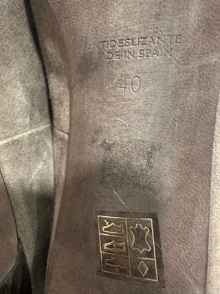 Zapatos Pedro Miralles ante gris/plata T40