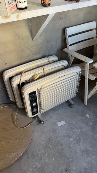 Calefactores vintage (3 unidades)