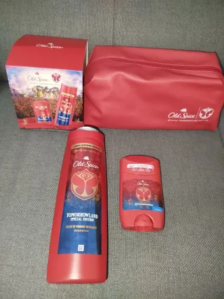 Pack Old Spice Neceser Rojo