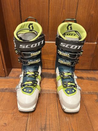 Botas Esquí Montaña Scott Cosmos White/Maj Bl