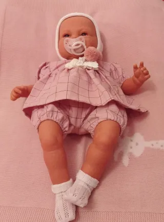 Bebé Reborn de 50 cm con peso.