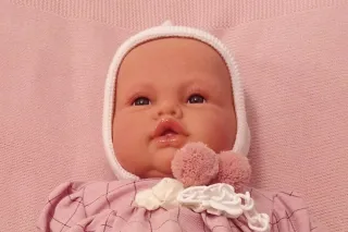 Bebé Reborn de 50 cm con peso.