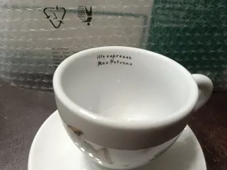 Tazza da cappuccino Illy Max Petrone Porcellana