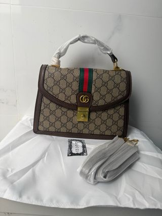 Bolso Gucci Beige y Marrón