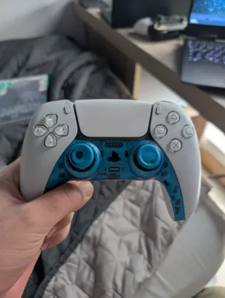 Mando PS5 Dualsense Personalizado Azul
