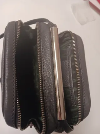 Bolso Bimba y Lola Piel Negro Bandolera