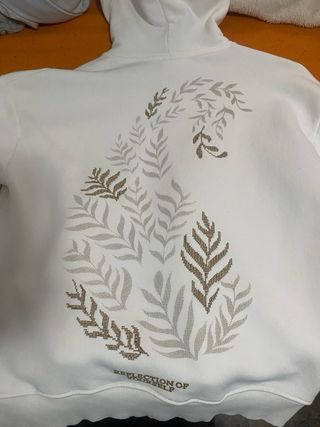 Sudadera Pull&Bear Blanca