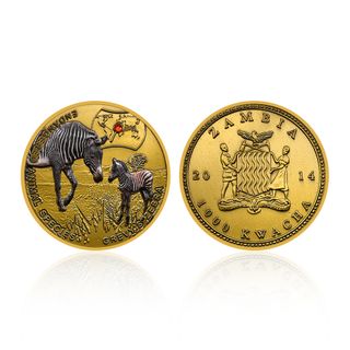 #ZAMBIA 12 MONEDAS CONMEMORATIVAS DE COLECCIÓN