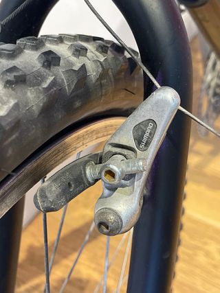 Bicicleta Negra Montaña